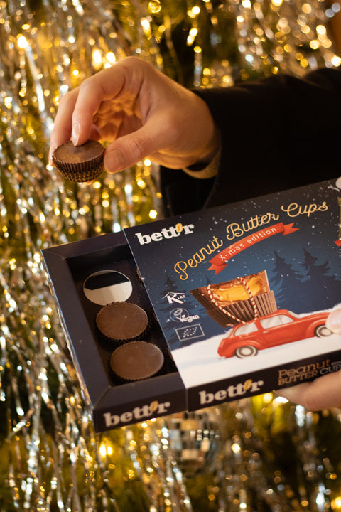 Bio Christmas Box of Peanut Nut Butter Cups