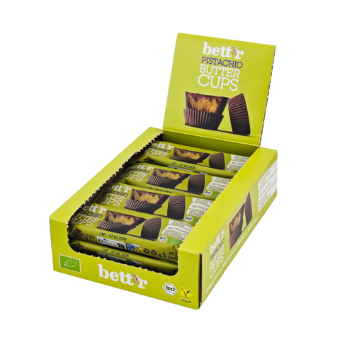 BIO Nut Butter Cups with Pistachio Cream